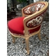Fauteuil de coiffeuse style Louis XV