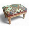 Tabouret de pieds rectangulaire style Louis XVI