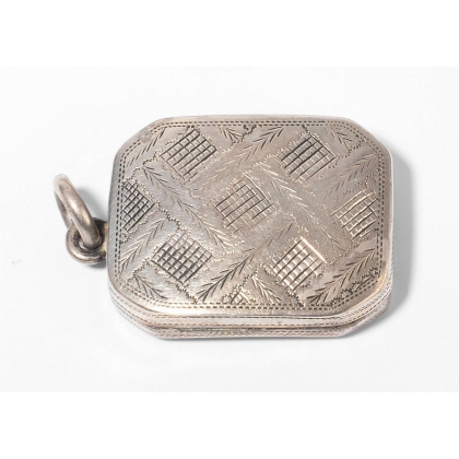 Vinaigrette en argent E.B. 19-8-02