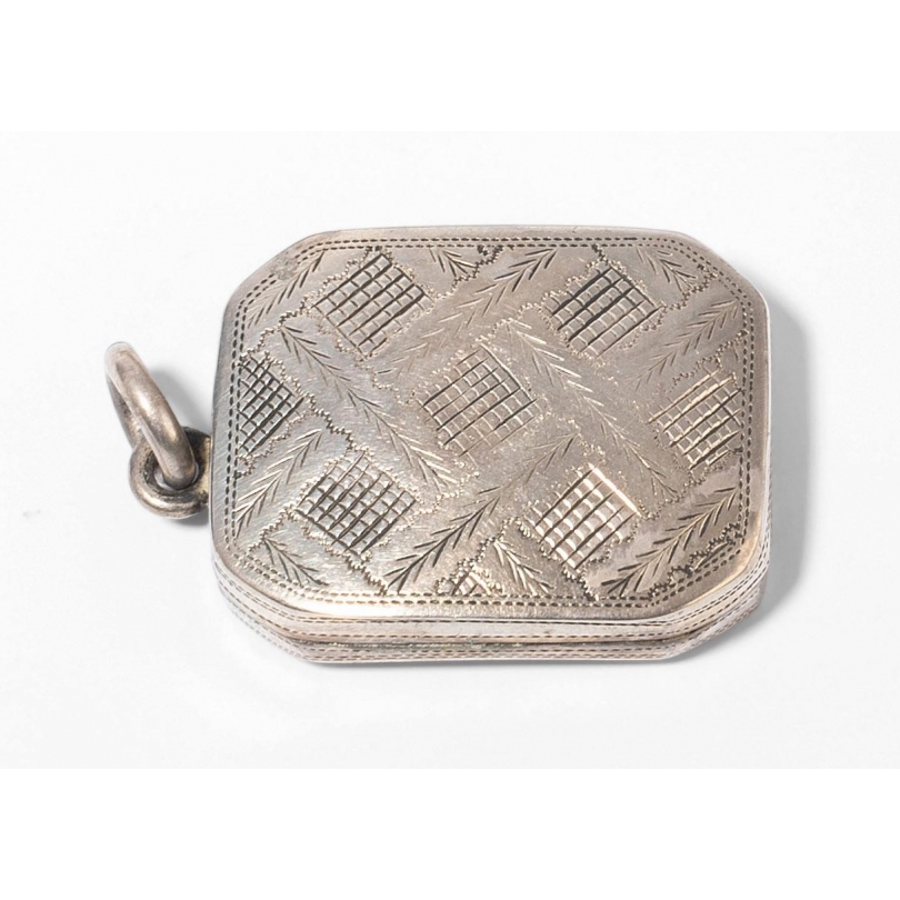 Vinaigrette en argent E.B. 19-8-02