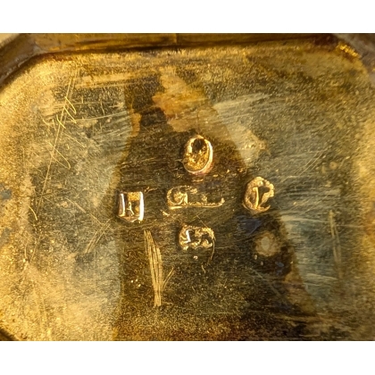 Vinaigrette en argent E.B. 19-8-02