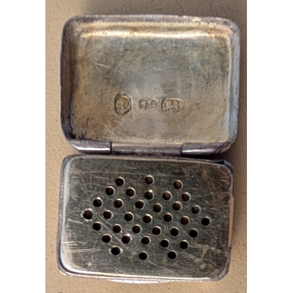 Vinaigrette en argent Sacoche
