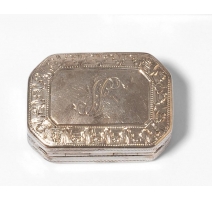 Vinaigrette en argent SS