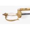 Officer’s sabre bearing the coat of arms of the Netherlands