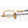 Officer’s sabre bearing the coat of arms of the Netherlands