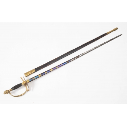 Sabre d\'officier Suisse 1830