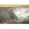 Tableau \"Gué avec vaches et chevaux\" par HUMBERT