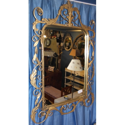 Miroir en fer doré sur  Moinat SA  - Antiquités décoration
