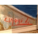 Grand tableau huile sur toile "Vue de Capri"