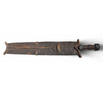 Couteau Salampasu de Luiza au Congo