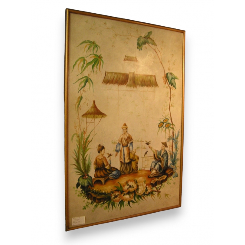 Paintings | ‘Parrot’ painting by Moinat SA  – Antiques and home décor