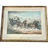 Engraving ‘Return to the Castle’ by DE BONNEMAISON