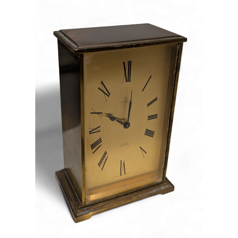 GÜBELIN brass alarm clock