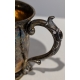 Tasse en argent partiellement doré