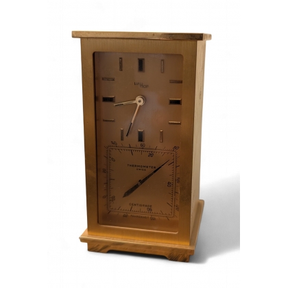 IMHOF double clock with weather station