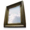  Miroir rectangulaire, en résine sculpté. sur  Moinat SA  - Antiquités décoration