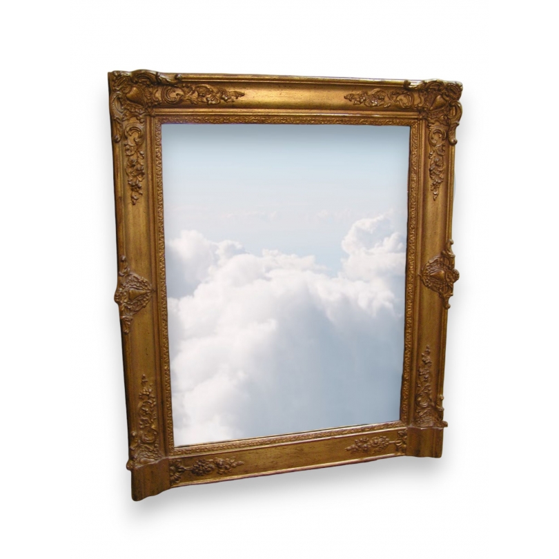  Miroir Louis-Philippe doré sur  Moinat SA  - Antiquités décoration