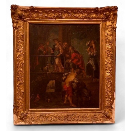 Tableau \"Scène de genre\"