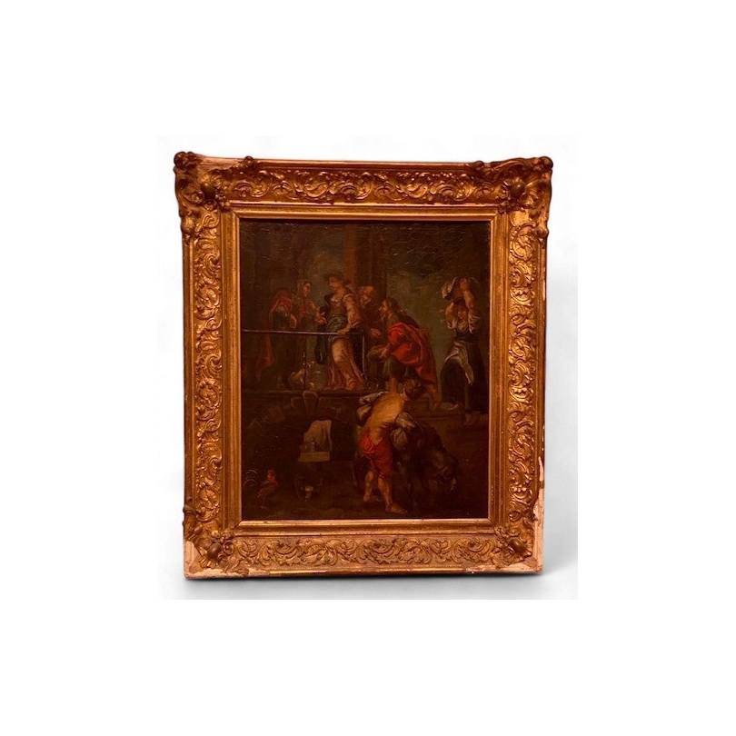 Tableau \"Scène de genre\"