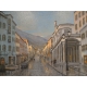 Tableau "Rue du Grand-Pont" signé DELAPIERRE