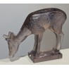 Daim en verre opalescent signée LALIQUE France