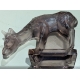 Daim en verre opalescent signée LALIQUE France