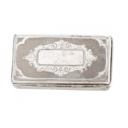 Boite en argent 875