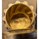 Flacon en argent et verre