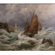 Tableau "Marine" signé H.L.MASSON.