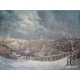 Tableau "Vue de Luxembourg" signé MAJERUS