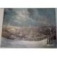 Tableau "Vue de Luxembourg" signé MAJERUS