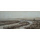 Gravure "Panorama de Rouen"
