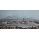 Gravure "Panorama de Grenoble"