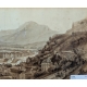 Gravure "Panorama de Grenoble"