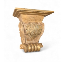 Console en bois doré