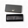 Etui à stylo en cuir noir Traveller 147