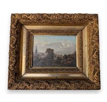Petit tableau "Bex"