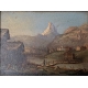 Petit tableau "Zermatt"