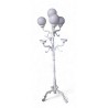 Lampadaire à 4 lumières fonte d'aluminium