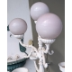 Lampadaire à 4 lumières fonte d'aluminium