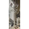 Lampadaire à 4 lumières fonte d'aluminium