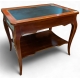 Table style Louis XV en merisier
