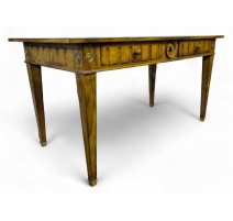 Bureau style Louis XVI en noyer