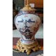 Paire de lampes en porcelaine Imari