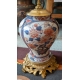 Paire de lampes en porcelaine Imari