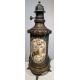 Paire de vases rouleaux montés en lampes à huile