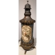 Paire de vases rouleaux montés en lampes à huile