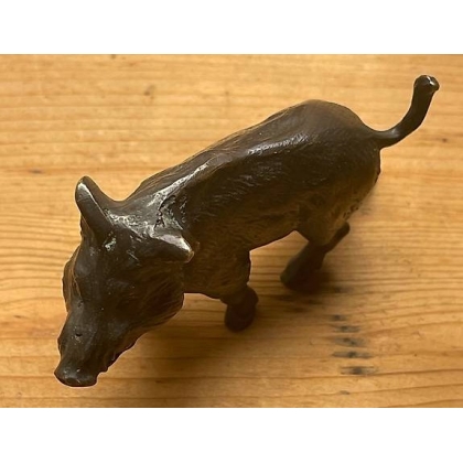 Petit sanglier en bronze