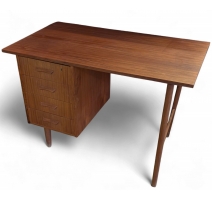 Petit bureau danois en teck