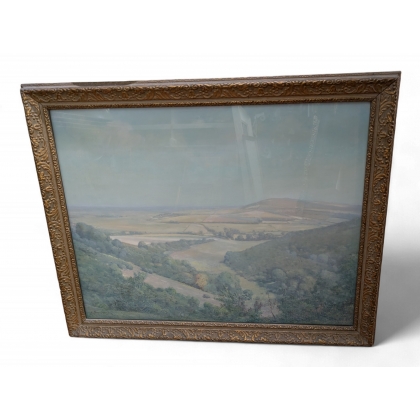 Tableau \"Paysage\" signé R. BURNS WILSON